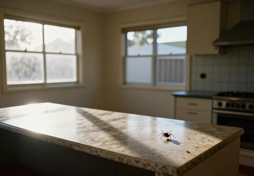 Termite damage in a Turrella property before treatment